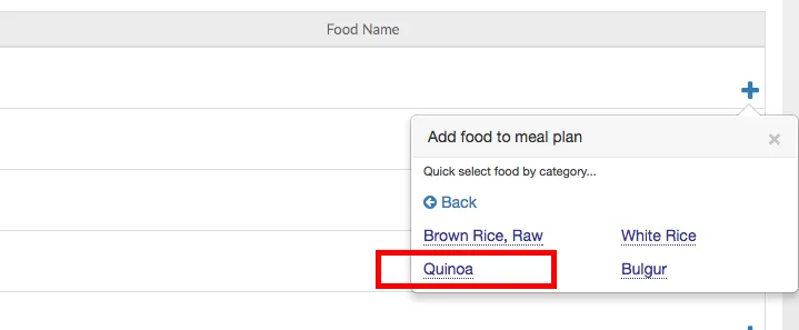 quick adding quinoa